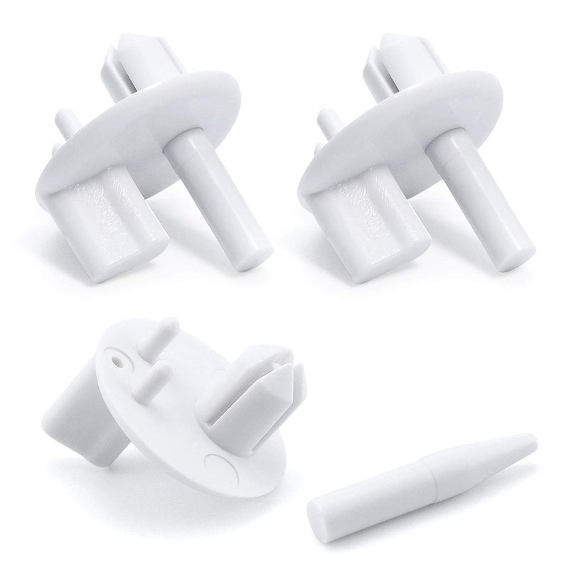 Sikawai 3 Pieces 241993101 Crisper Shelf Cover Support Fit for Frigi-daire Refrigerator Shelf Support Replace 1513081 240350802 AH2358879 AP4393090 EA2358879 PS2358879 - Image 1